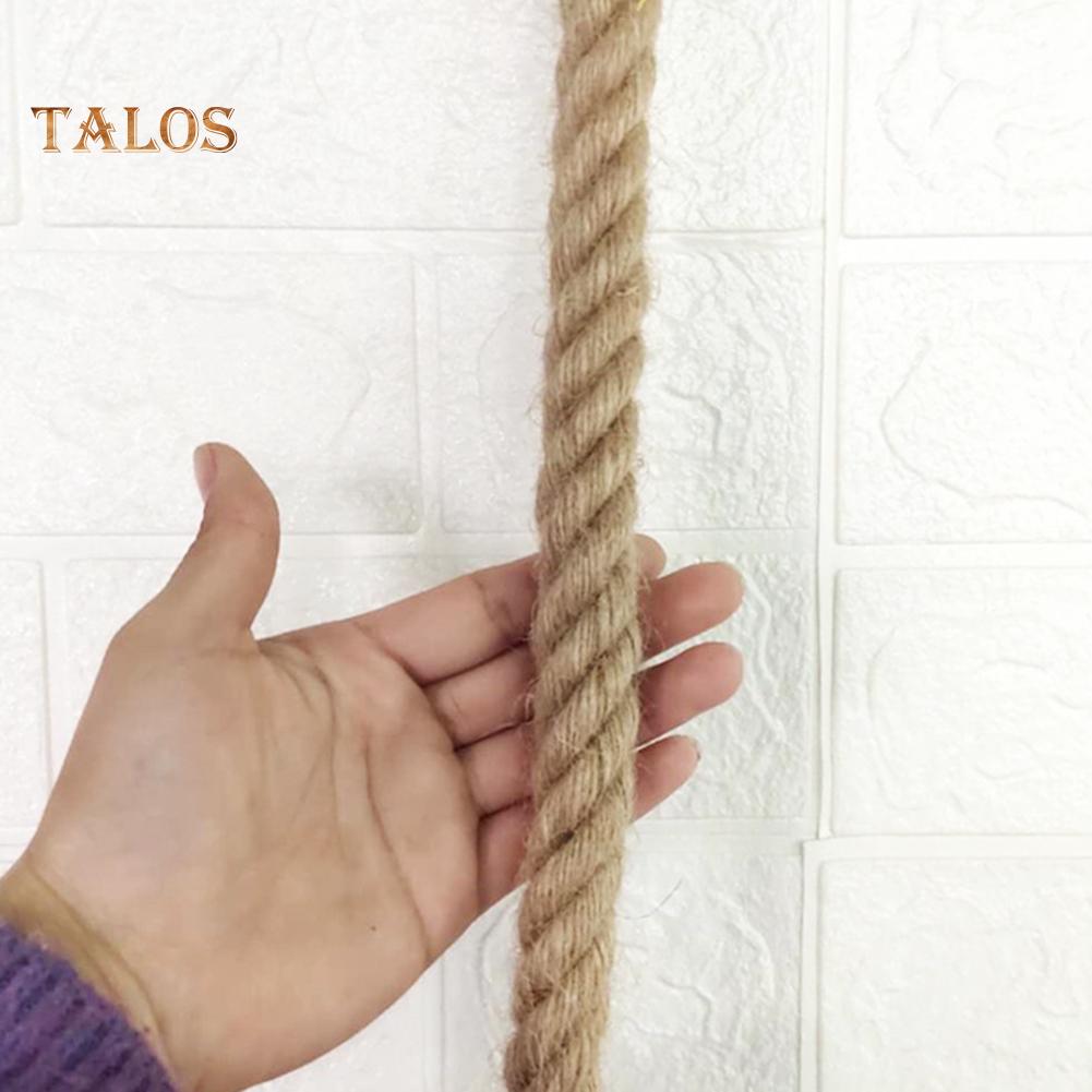 TB Vintage Style Woven Hanging Rope Toilet Paper Roll Holder Decor