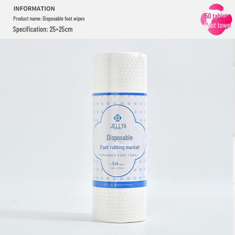 

Впитывающие полотенца Jieliya Foot Therapy — одноразовые, толстые и идеально подходят для ухода за ногами 25x25 cm / 180g