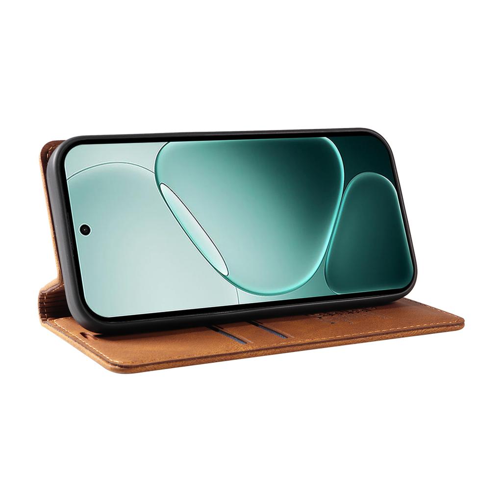 For Oppo F31 5G/Oppo A6 Pro 5G Leather Cover YIKATU YK-004 Skin-Touch Wallet Phone Cases