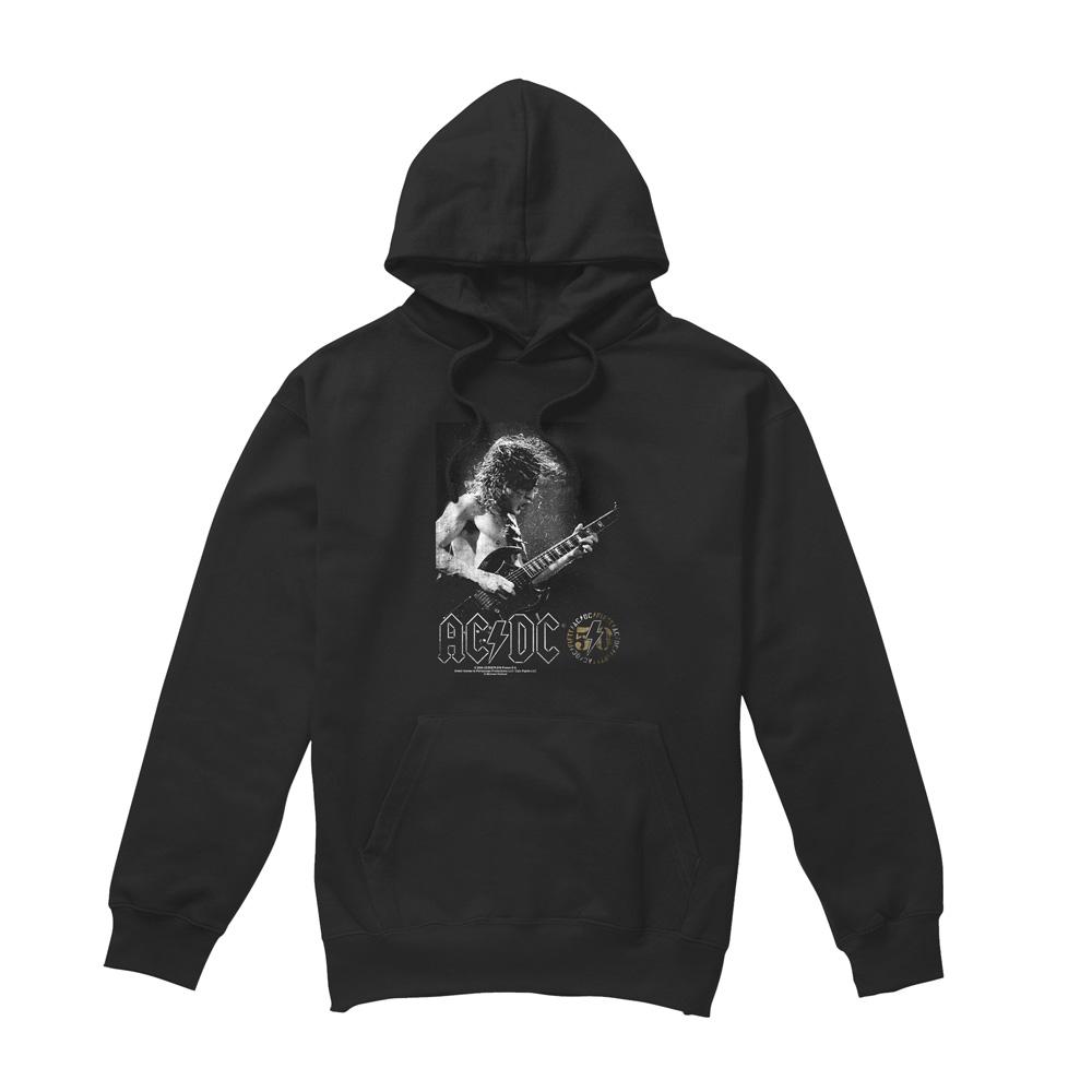 AC/DC Mens Photo Guitar Hoodie