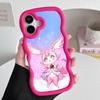 HSR Mem Wavy Edge TPU Mobile Phone Case for iPhone 17 16 15 14 13 12 11 Air Pro Max Plus Colorful Cover