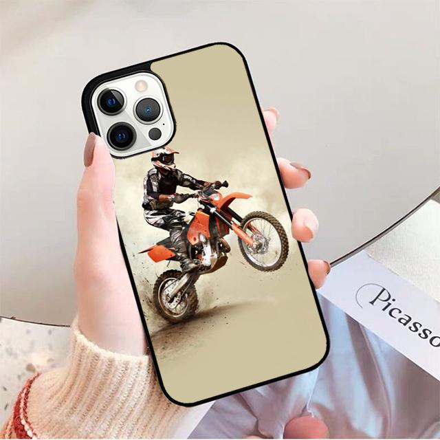 Moto Cross motorcycle sports Phone Case For iPhone 17 Air 16 15 14 13 12 Pro Max Plus Max Cover Shell