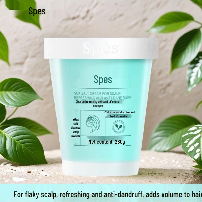 

Spes Cooling Anti-Dandruff Sea Salt Shampoo
