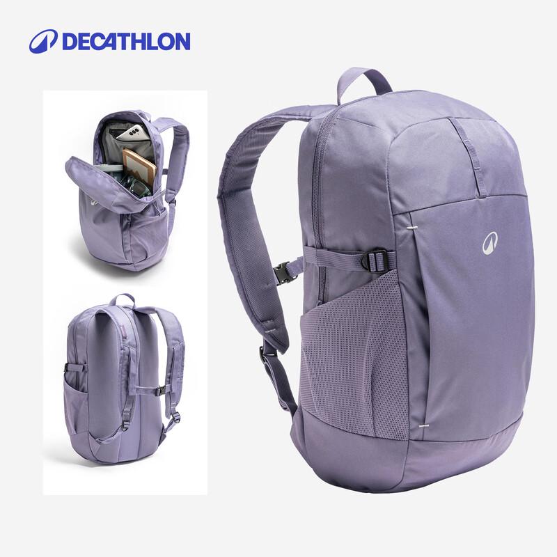 Легкий туристический рюкзак Decathlon для походов 20L фиолетовый