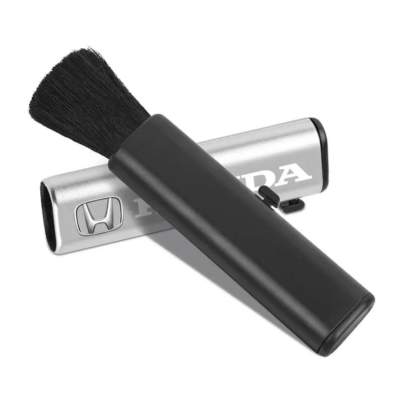 Car Hot 2025 Car Interior Clean Tool Air Outlet Cleaning Soft Brush with Shell For Honda Civic XR-V HR-V City Accord Odyssey Spi