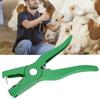 Metal Poultry Ear Tag Plier Equipment Livestock Marking Tool for Farm AnimalsGreen