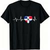 Fun ECG Lines Pattern Print Men's T-shirt Summer Men's and Women's Casual Fashion Tops Men's Short Sleeve T-shirt Oversize Clothing
