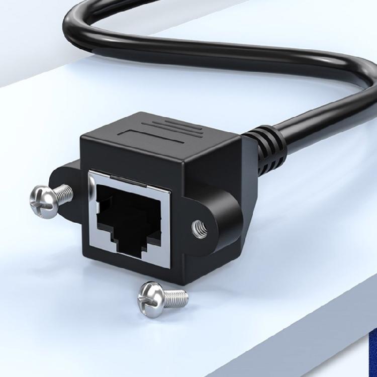 Shielded Cat6 RJ45 Cable Extender Flexible Angle Adapter FTP Connectors for Cat5e Cat5 Networks