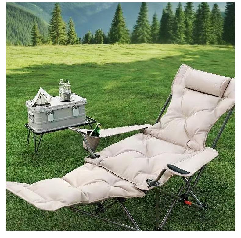 Adjustable Portable Recliner for Autumn/Winter Camping