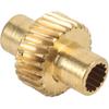 Acouto Power Electric Seat Control Adjust Wheel Gear AA GER 018 for LC80 4500 Brass Car Accessories Replacement