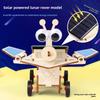 Wissenschaftsexperiment DIY Solar Mond Rover mit wiederaufladbarem Motor für Kinder Wissenschaftliches Bildungsset
