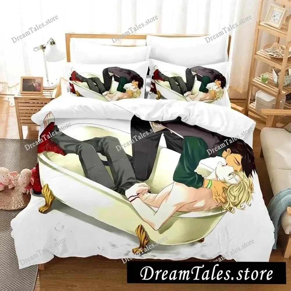 Tiger & Bunny Bedding Set Single Twin Full Queen King Size Bed Set Adult Kid Bedroom Duvet Cover Sets 3D Anime Parure De Lit Bed