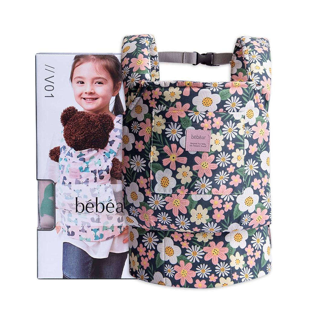 [Baby Amour] Bebamour Baby Carrier Mini Doll Carrier Cotton 2-way Carrying Parts for Dolls Pretend Play Birthday Gift (Fruit)
