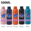 500ML KPop Dämonenjäger Cartoon Druck Sport Auslaufsicher Hohe Qualität Edelstahl Isoliert Wasserbecher Geburtstag Geburtstag Hohe Qualität Geschenke