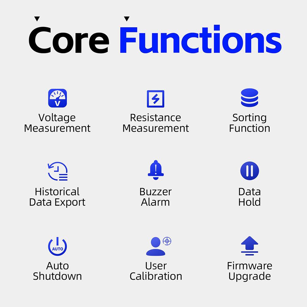 1PC/3PCS HRM-10 Battery Voltage Internal Resistance Tester High-precision AC Acid Lithium Car Battery Capacitor Tester