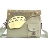 Mein Nachbar Totoro Anime Cartoon Leinwand Schultasche