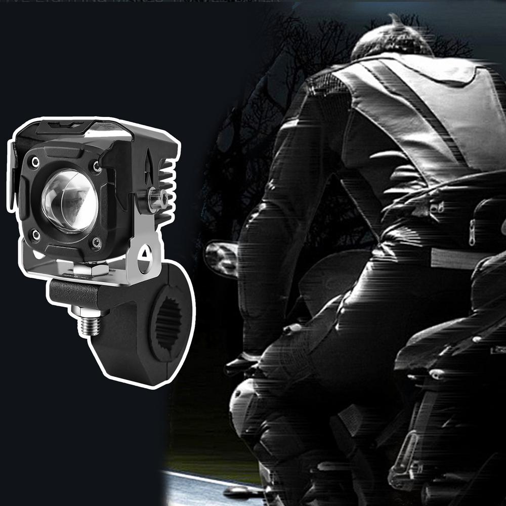 Motorcycle Driving Lights External Driving Modified Spotlight Thick Aluminum Design Riding Equipment For Golf Cart SUV ATV Truck