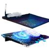 Leiser Gaming-Laptop-Kühler mit Lüfter und Ständer für Notebooks