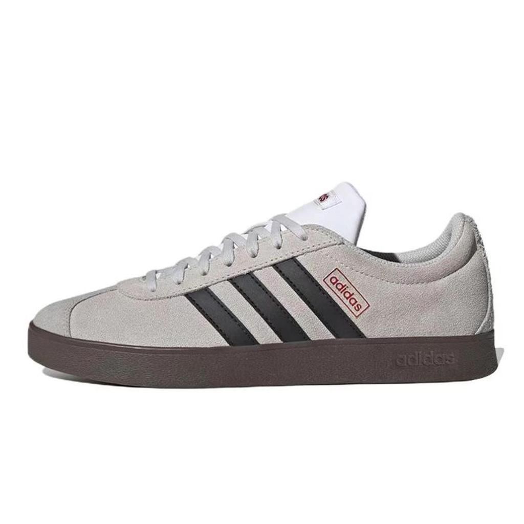 adidas VL COURT 2.0 Yavru Dondurma Aşınmaya Dayanıklı Düşük Üst Kaykay Ayakkabıları Unisex Mavi Beyaz JS3003(Takım879-)