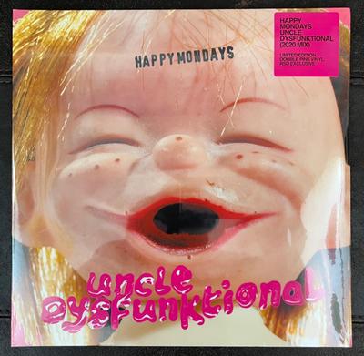 LP Record HAPPY MONDAYS - Uncle Dysfunktional (2020 Mix) FACT500 London Records 2022 Europe Dance & Electronica