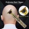 Professional USB Electric Razor Hair Cutting Machine for Men, Baldheaded Trimmer and Beard Clipper for Barbershop
