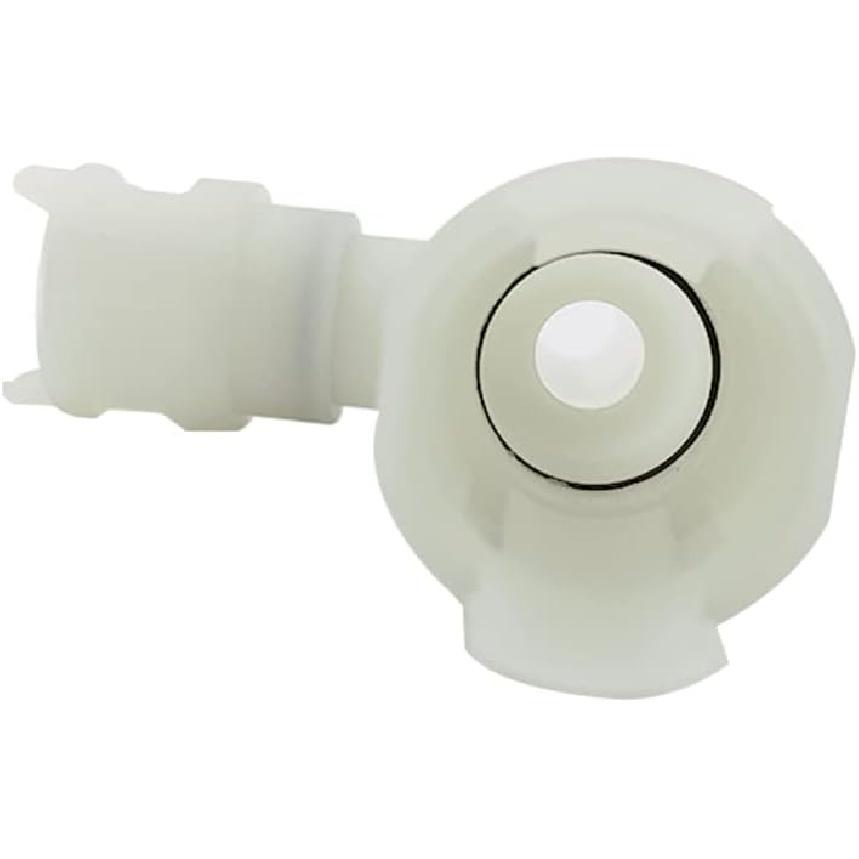 2PCS Heater Inlet Hose Connectors (P/N: 800-413, 15055343, 730-5658) for 2000-2014 Cadillac Escalade/Chevy Silverado/GMC Yukon Auxiliary AC - OEM