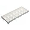 KitchenCraft bac à glaçons 32 x 12 cm blanc