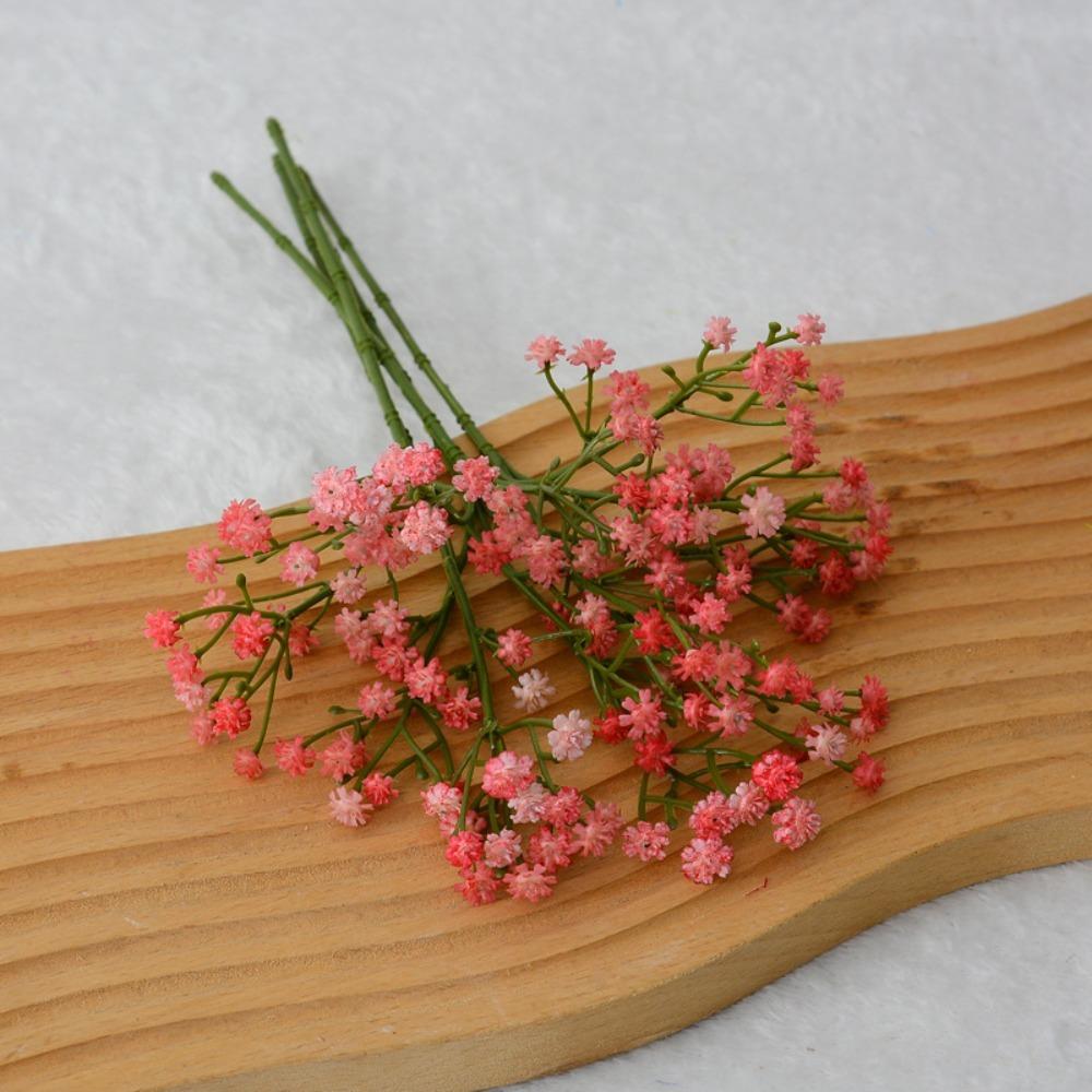 5/10Pcs Artificial Flowers Plastic Home Decor Bride Bouquet for Wedding Party Garden Decoration Baby's Breath DIY Fake Flowers