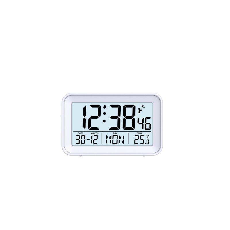 LCD Alarm Clock Simple Indoor Table Clock Temperature and Humidity Clock Wanli Electronic Clock Alarm Radio Clock
