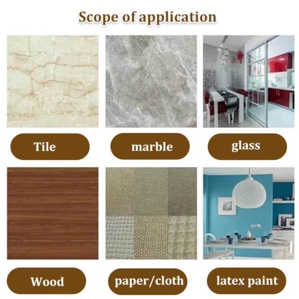 Silent Digital Wall Clock DIY Hanging Watch Simple Mute Clock Bedroom