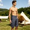 Men’s Loose Fit Cargo Shorts with Multiple Pockets Summer Straight Leg Lightweight Casual Work Shorts for Outdoor Activities
