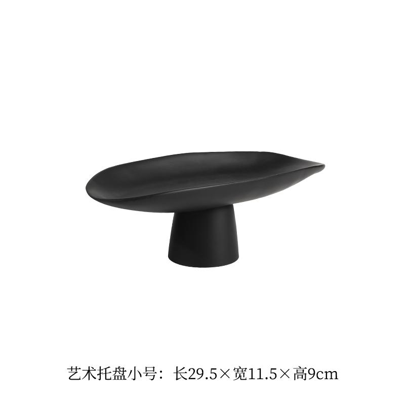 Resin Dry Fruit Tray Dessert Trays High Leg Fruit Plate Cake Trays Creative Snack Storage Tray Decorative Household Products