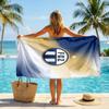 Telo Mare Asciugatura Rapida Stampa FC Zürich Microfibra Assorbente Portatile da Viaggio Asciugamano per Nuoto