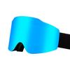 Magnetic double-layer anti-fog ski goggles, outdoor sports glasses, compatible with prescription lenses, UV protection goggles