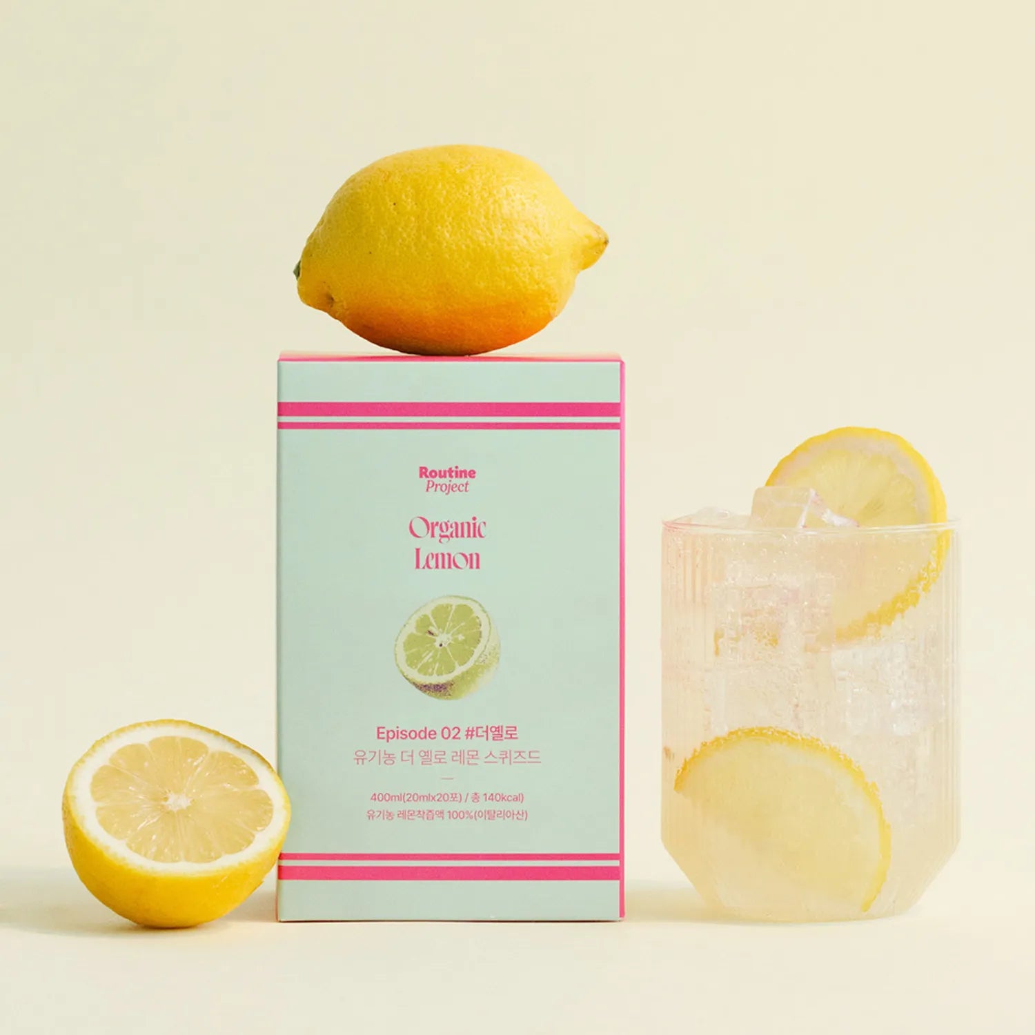 ROUTINE PROJECT The Yellow Lemon Squeezed 20ml 20 Sticks 20ml