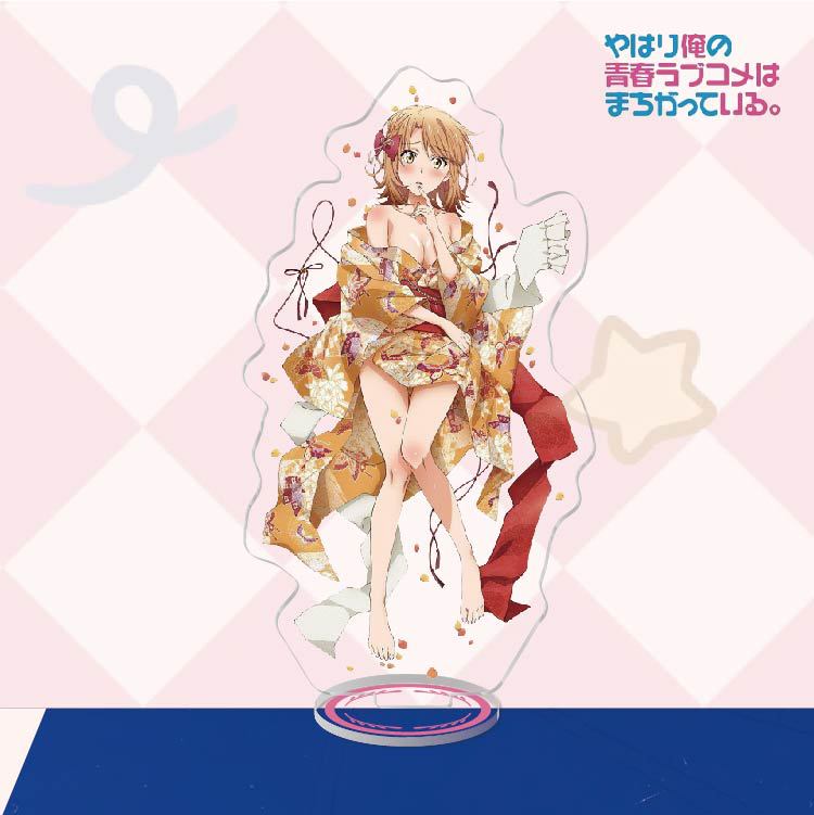 Anime My Youth Romantic Comedy Is Wrong Acrylic Stand Action Figure Toy PVC Desktop Stand Model Toys Gift