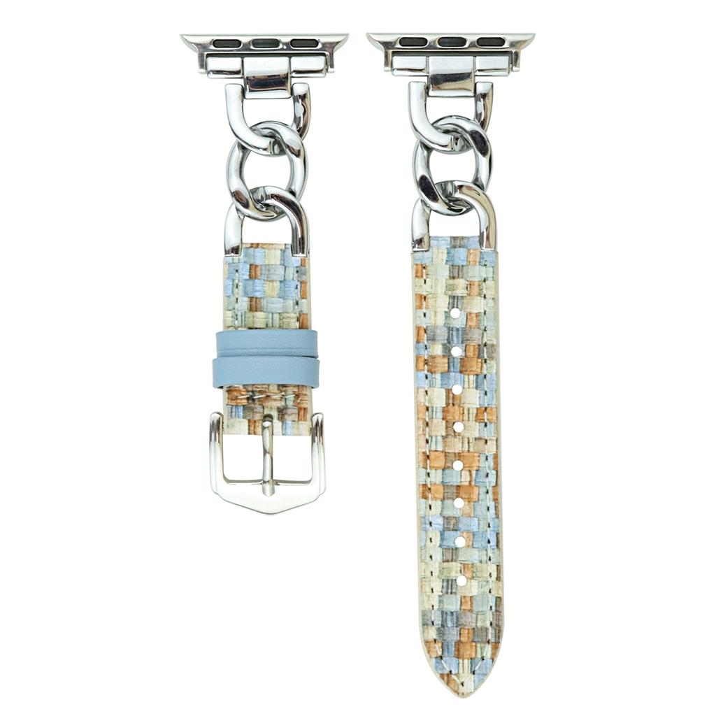 Curea din piele inoxidabilă la modă pentru Apple Watch Series 8 7 6 41 45 mm Curea stil brățară pentru IWatch Ultra 65 4 3 2 Se Band 40 44 mm Accesorii pentru bandă