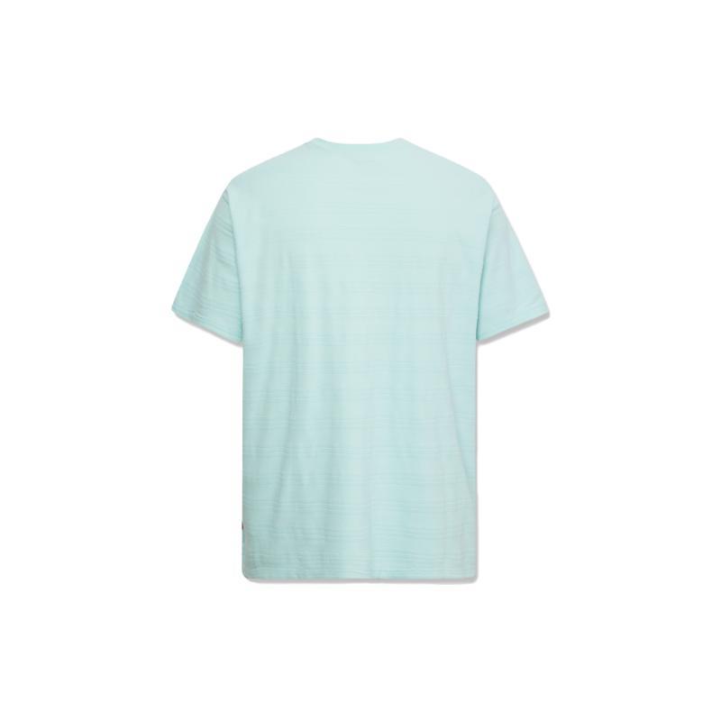 Levi's T-Shirts Men's Blue Crew Neck Moderate Straight Fit A0637-0052