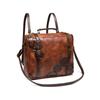 Vintage Backpack Bags for Women Large Capacity Steampunk Leather Shoulder Bag Fashion Halloween Handbags Punk Rock