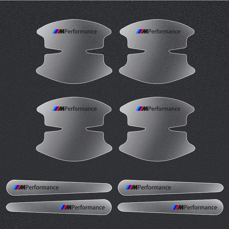 

8PCS Car Door Handle Bowl Scratch Protective Stickers For BMW M G30 G32 G01 G02 G05 G06 G07 G26 G23 G22 F40 F20 G08 G16 M3 8PCS