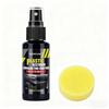 Automotive Plastic Repair Agent Restores Black Luster Refurbishes Plastic Leather Instrument Panels