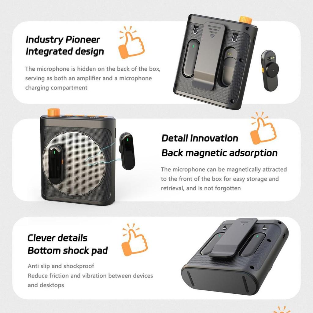 M29 Wireless Portable Lapel Microphone with Charging Case for Live Broadcast and Recording