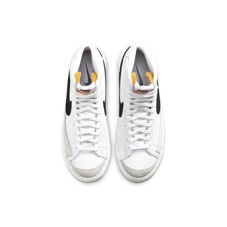 Nike Zapatillas Blazer Mid 77 Vintage Blanco Negro Mujer CZ1055-100