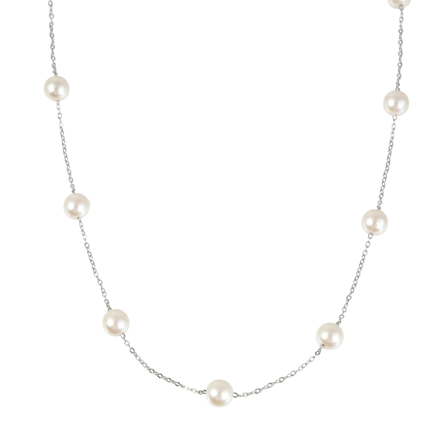 [MIONO] [Произведено Юми Кацура] Медицинское изделие Жемчужное Магнитное Ожерелье Станция Юми сиенна Женская Формальная Одежда Стильное Простое Снимает Скованность