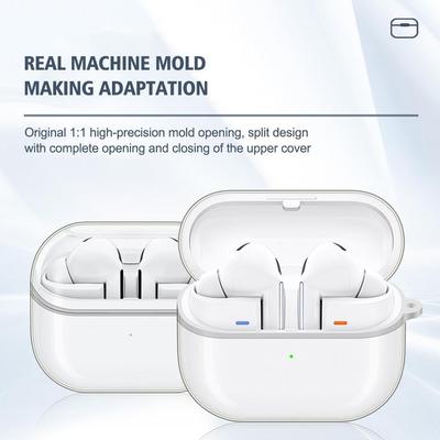 Transparente Hülle für Samsung Galaxy Buds Pro 3 Hülle Soft Cover TPU Hülle Buds Klar Anti-Gelb I3Z1
