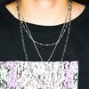 European American Style Minimalist Versatile Stainless Steel Paperclip Chain Necklace
