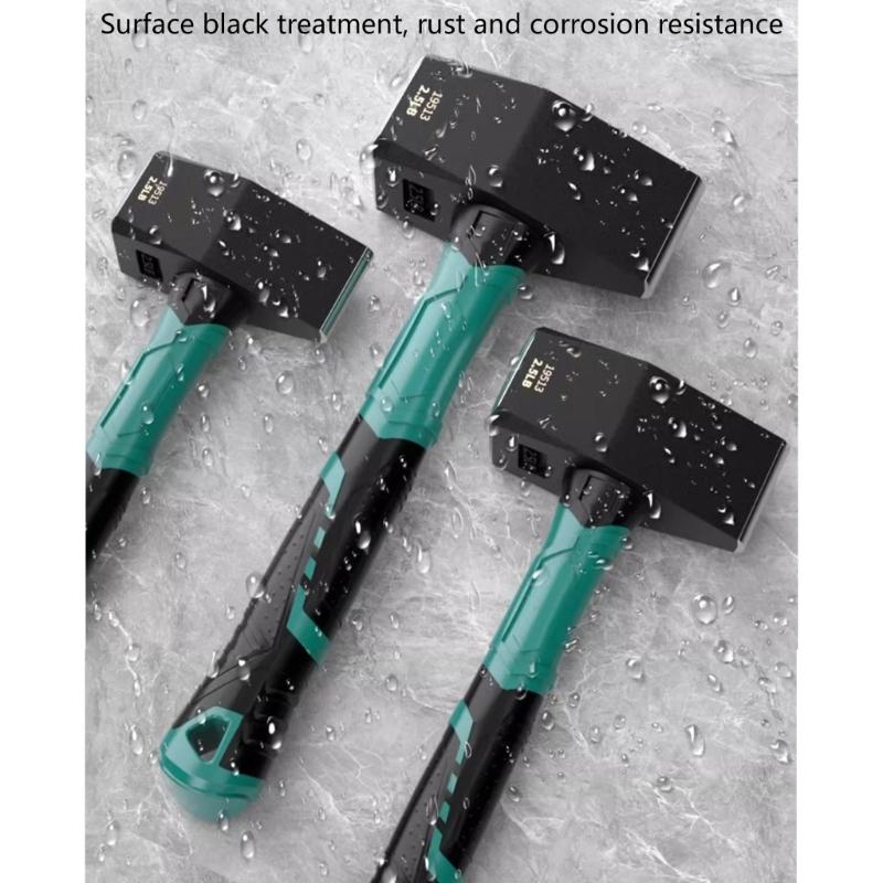 2lb/2.5lb/3lb Heavy Duty Hammer with Shockproof Grip Heavy Duty Hammer Hand Tool Household Use Accessories