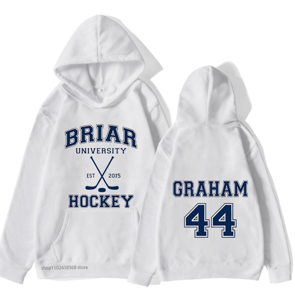 Merch TV Hoodie Off Campus Briar University Hockey Jersey Graham 44 22 DI LAURENTIS 66 Tucker46 Design Sweatshirt Male Clothes