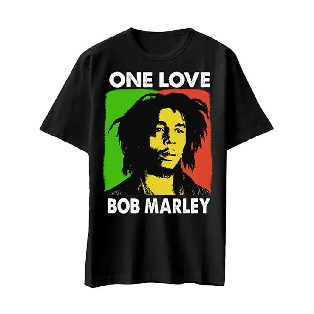 

Men s Bob Marley One Love Slim Fit T-shirt XX-Large Black S чёрный