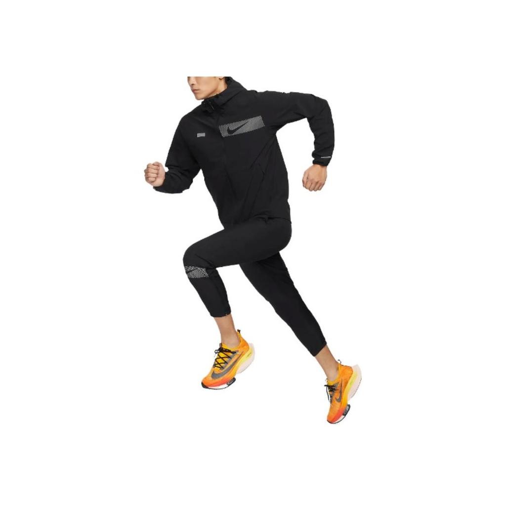 Nike Hooded Versatile Jacket With Brand Logo Men Jacket Black FB8559-010